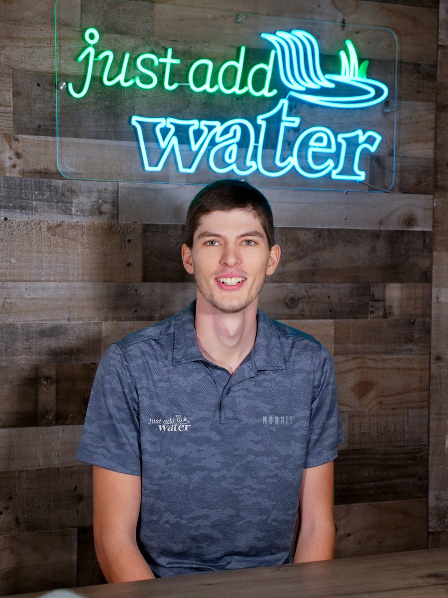 Brady Parker, Construction Foreman of Just Add Water