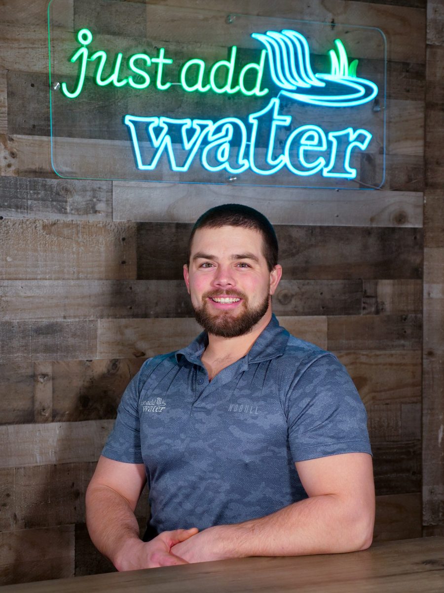 Connor Canova, Construction Foreman of Just Add Water