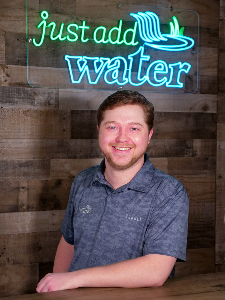 Jack Anstoetter, Marketing Manager of Just Add Water