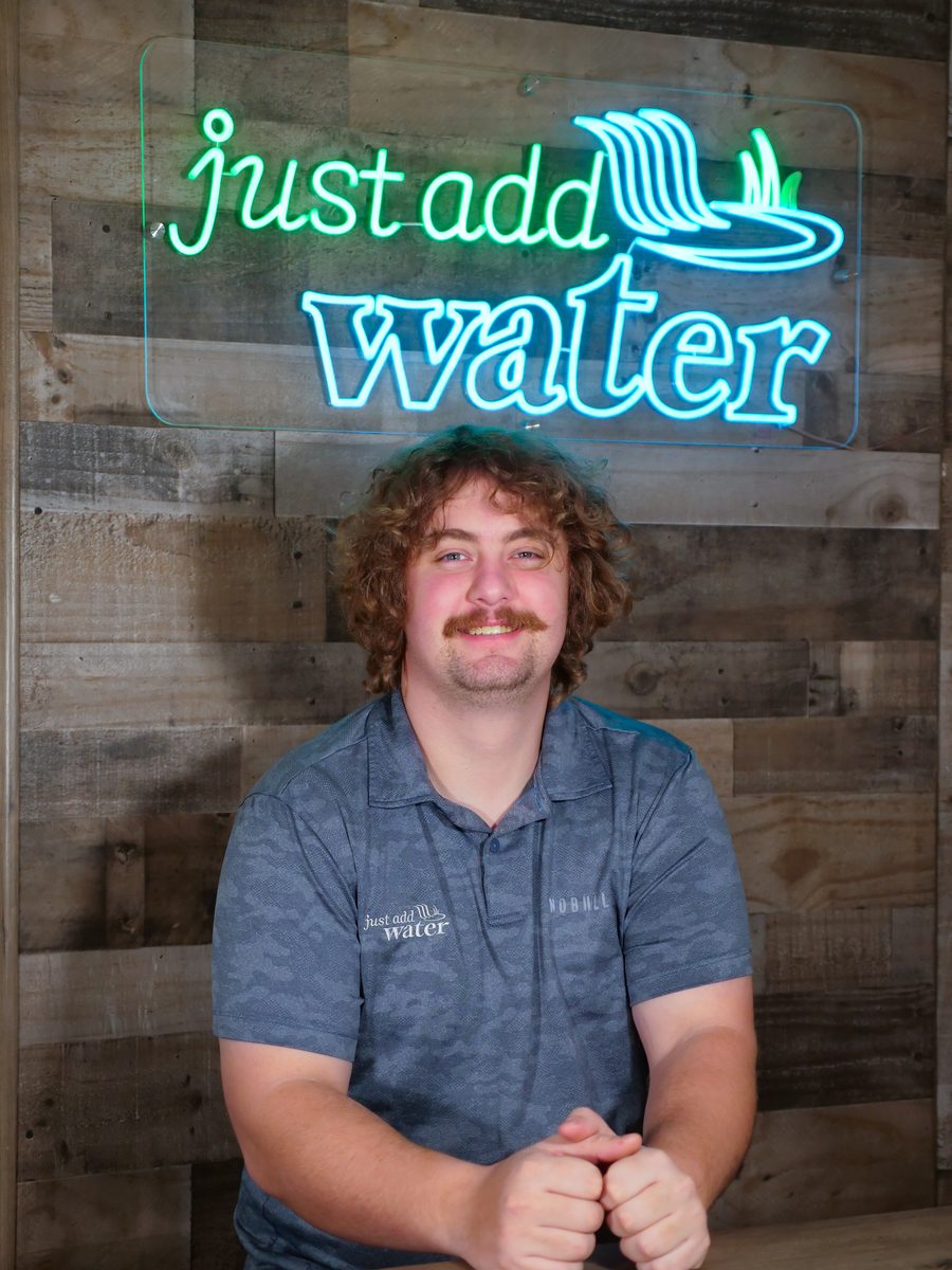 Eli Frantzen, Service Technician of Just Add Water